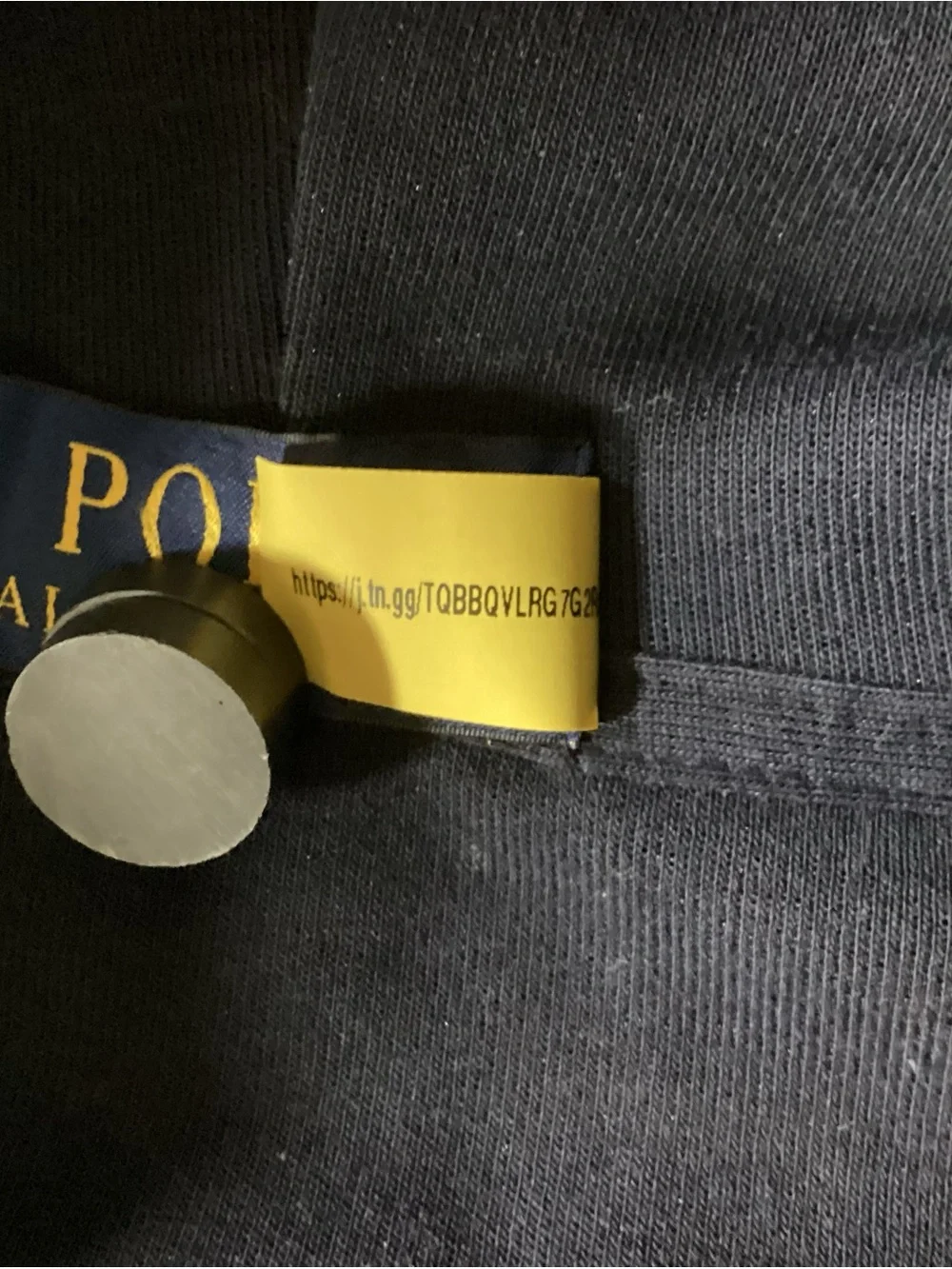 Men's Navy Zip-Up Hoodie